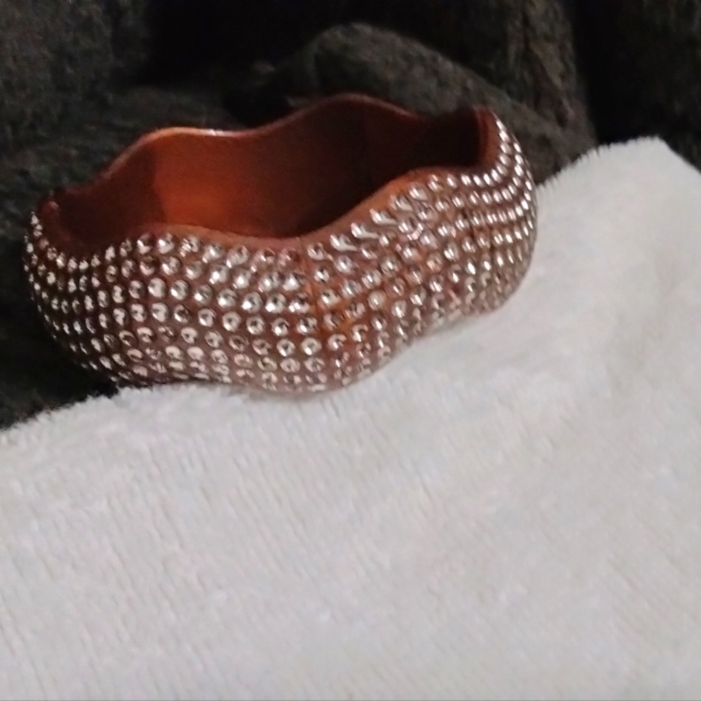 ❤️❤️rhinestone chocolate bracelet